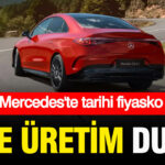 Mercedesten tarihi fiyasko cine uretim durdu g99B6ZuU
