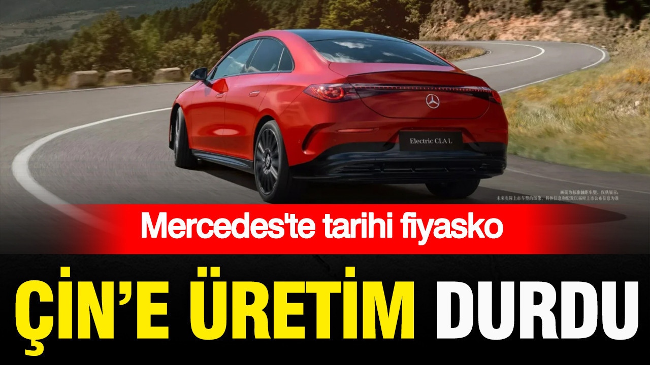 Mercedesten tarihi fiyasko cine uretim durdu g99B6ZuU